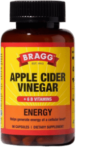 Bragg Apple Cider Vinegar + B Vitamins – 90 Capsules
