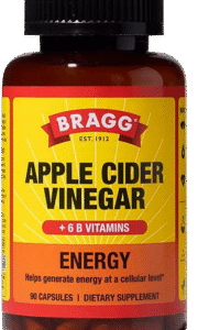 Bragg Apple Cider Vinegar + B Vitamins – 90 Capsules
