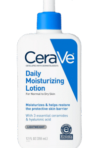 CeraVe Daily Moisturizing Lotion for Dry Skin–Face & Body Moisturizer