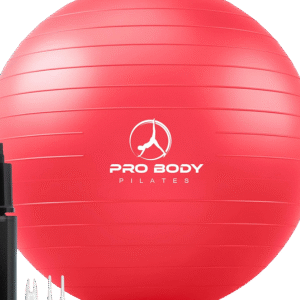 ProBody Pilates Exercise Ball – Red (Everyday Essential)