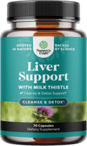 Nature's Craft Liver Support - Cleanse and Detox with Milk Thistle