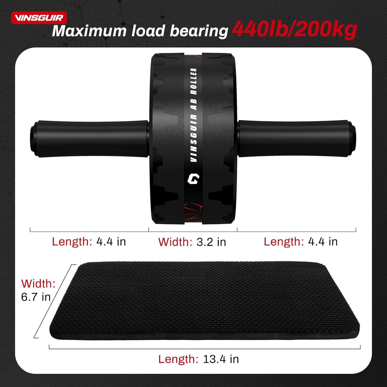Ab Roller Wheel for Core Strength - Image 3